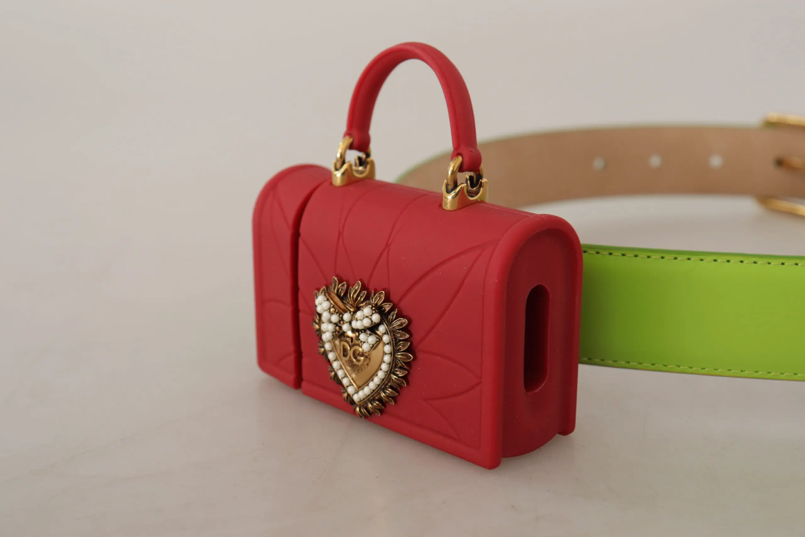 Belts Dolce & Gabbana Elegante Charmli Kichik Sumkachali Belbog'