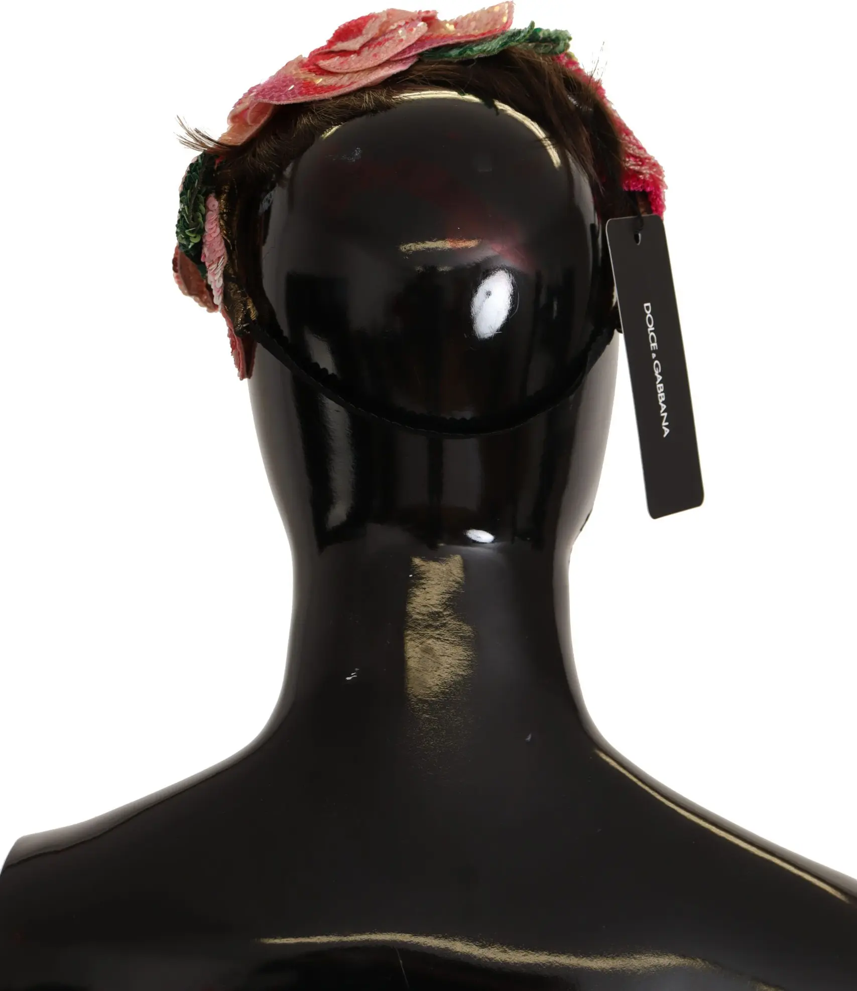 Headband Dolce & Gabbana Multicolor Sequined Lurex