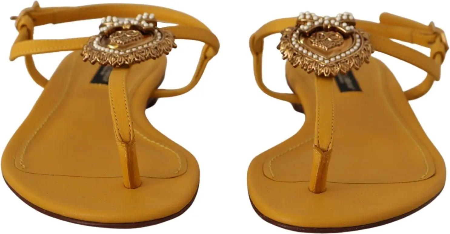 Сандалии на плоской подошве Dolce & Gabbana