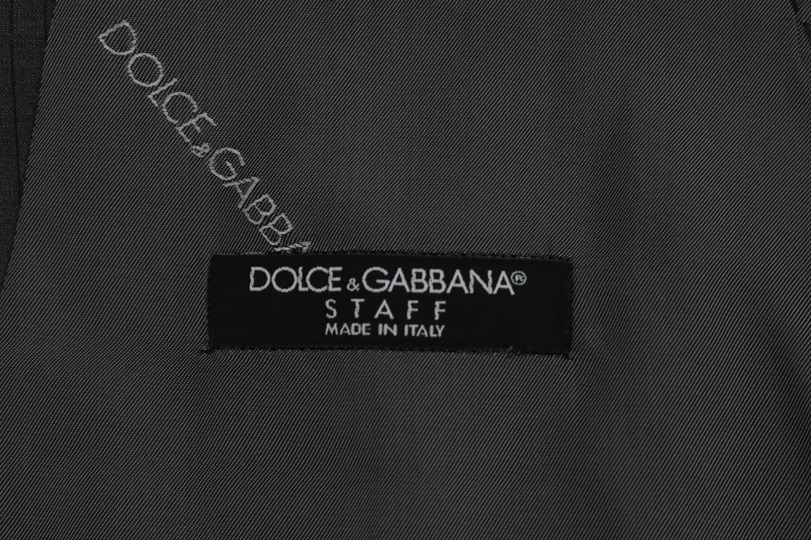 Серый жилет STAFF от Dolce & Gabbana
