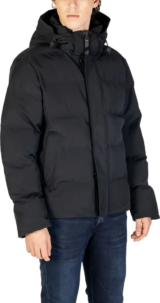Black Polyamide Coat
