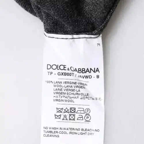 Wool Knit Turtleneck Pullover Sweater Dolce & Gabbana