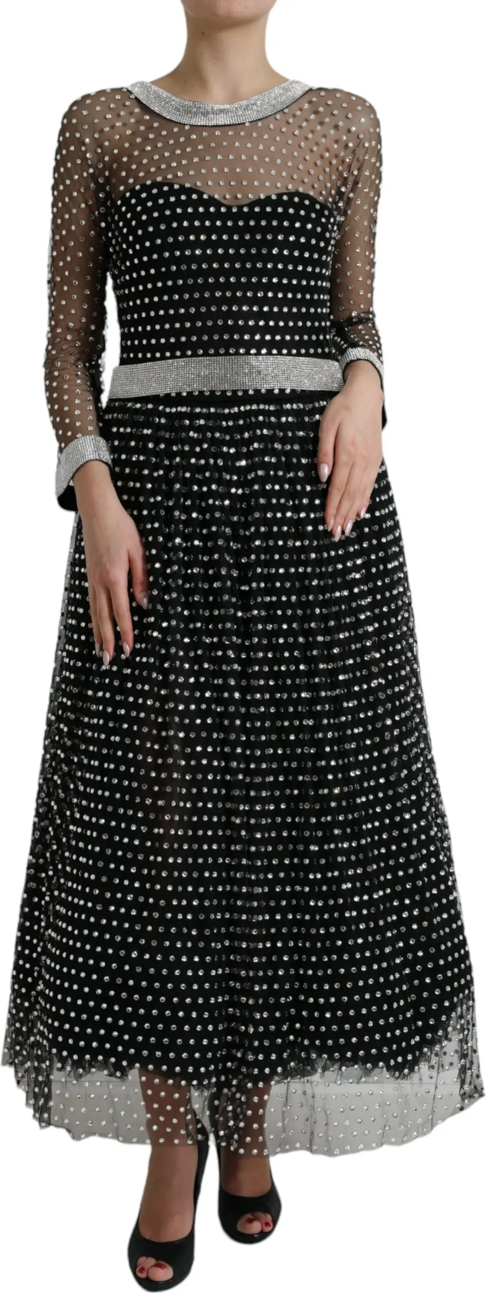 Длинное платье Dolce & Gabbana