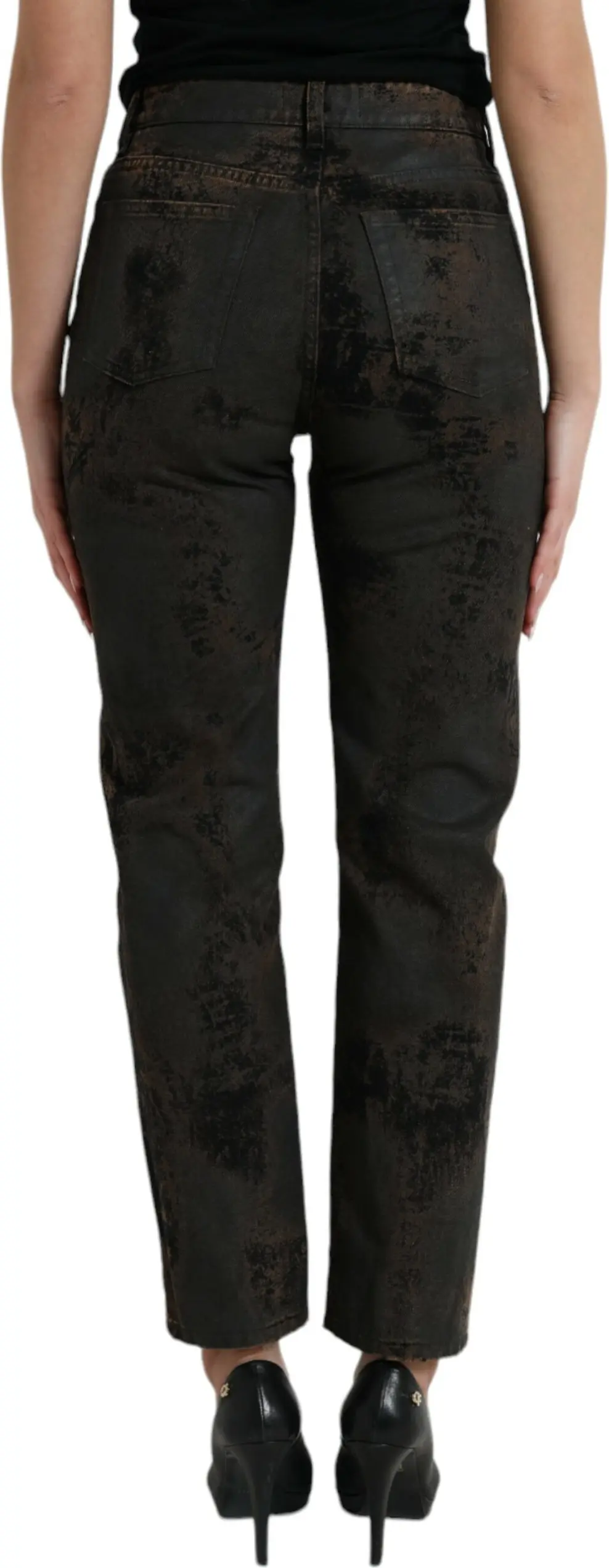 Jeans Dolce & Gabbana BOYFRIEND Mid Waist Cotton