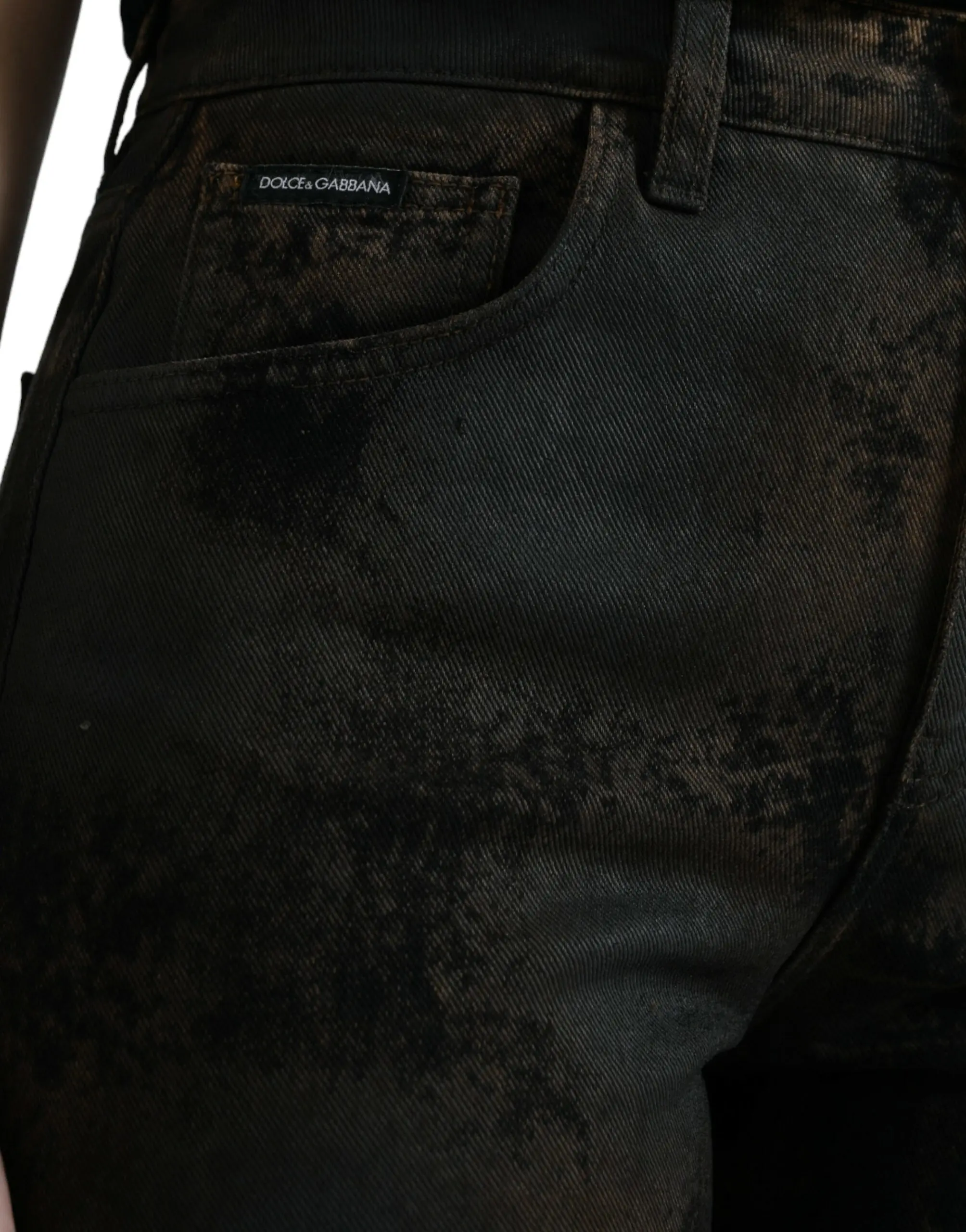 Jeans Dolce & Gabbana BOYFRIEND Mid Waist Cotton
