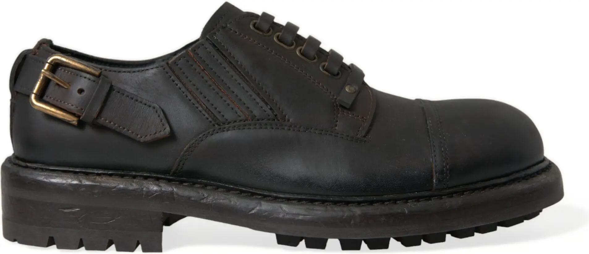 Dolce & Gabbana Derbi Kichik O'g'il Bola Klassik Ayakkabı