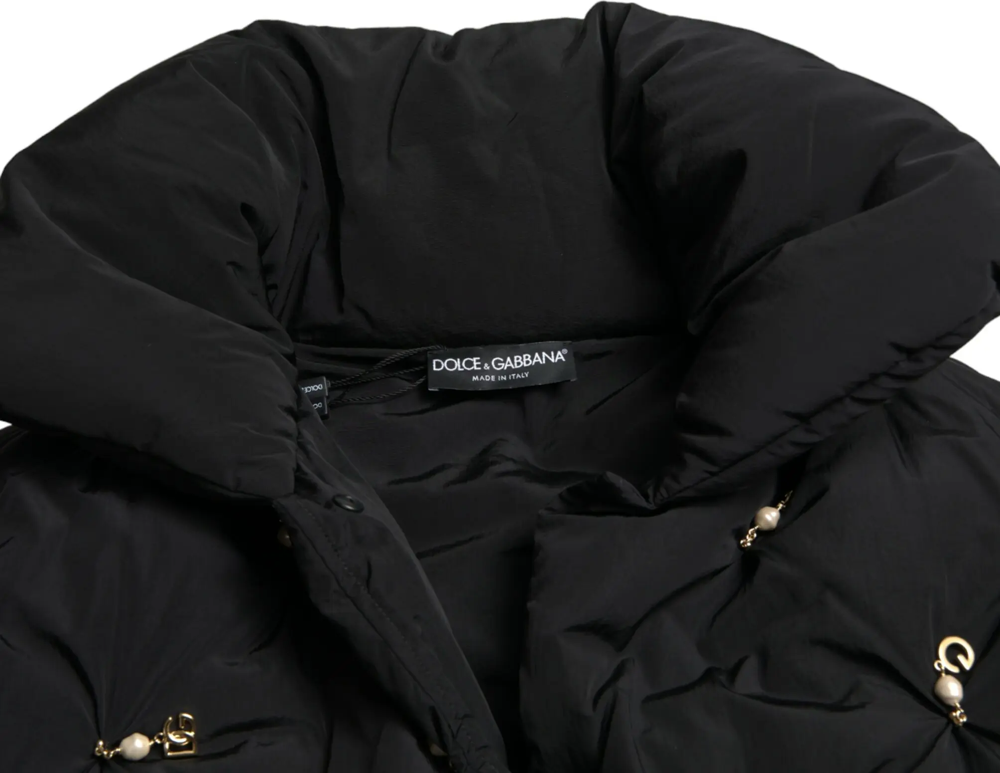 Dolce & Gabbana qora bezakli yengil+{bomber