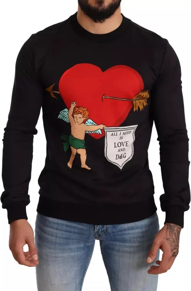 Dolce & Gabbana Qopqog'li futbolka sviter