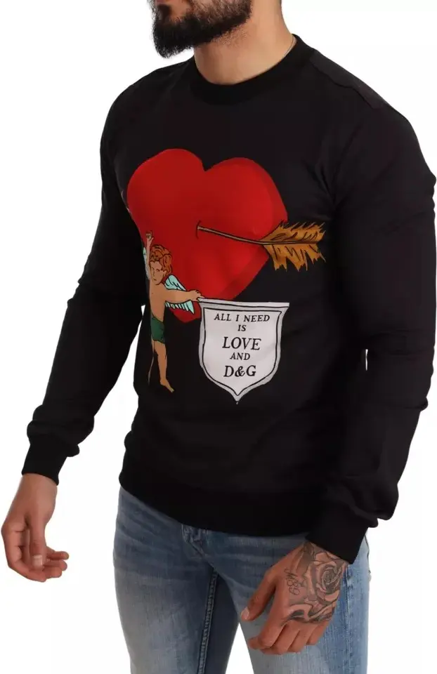 Dolce & Gabbana Qopqog'li futbolka sviter