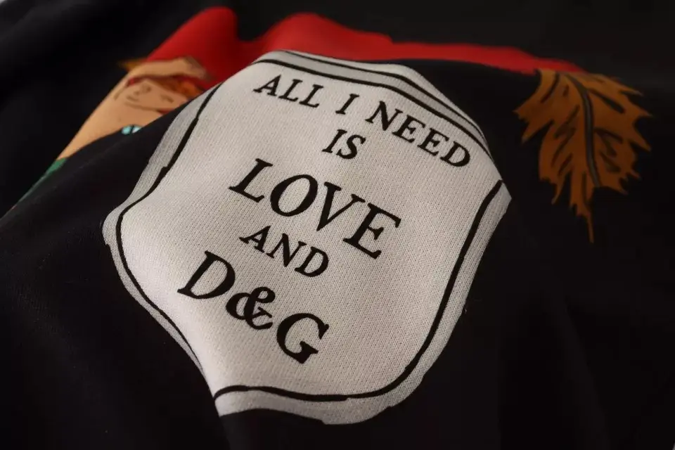 Dolce & Gabbana Qopqog'li futbolka sviter