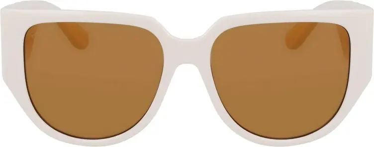Sunglasses Ferragamo White Bio Injected