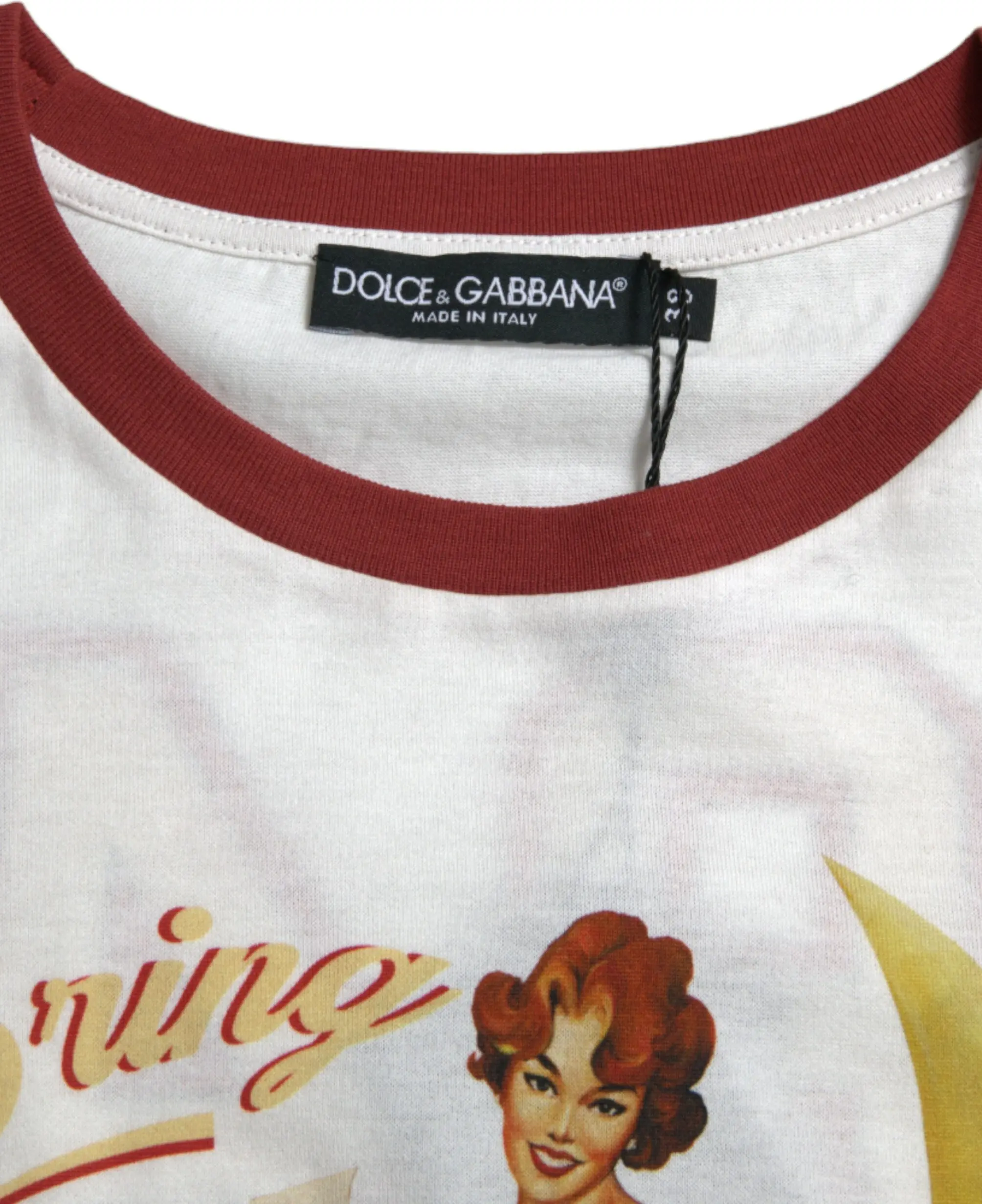 Белая футболка Dolce & Gabbana