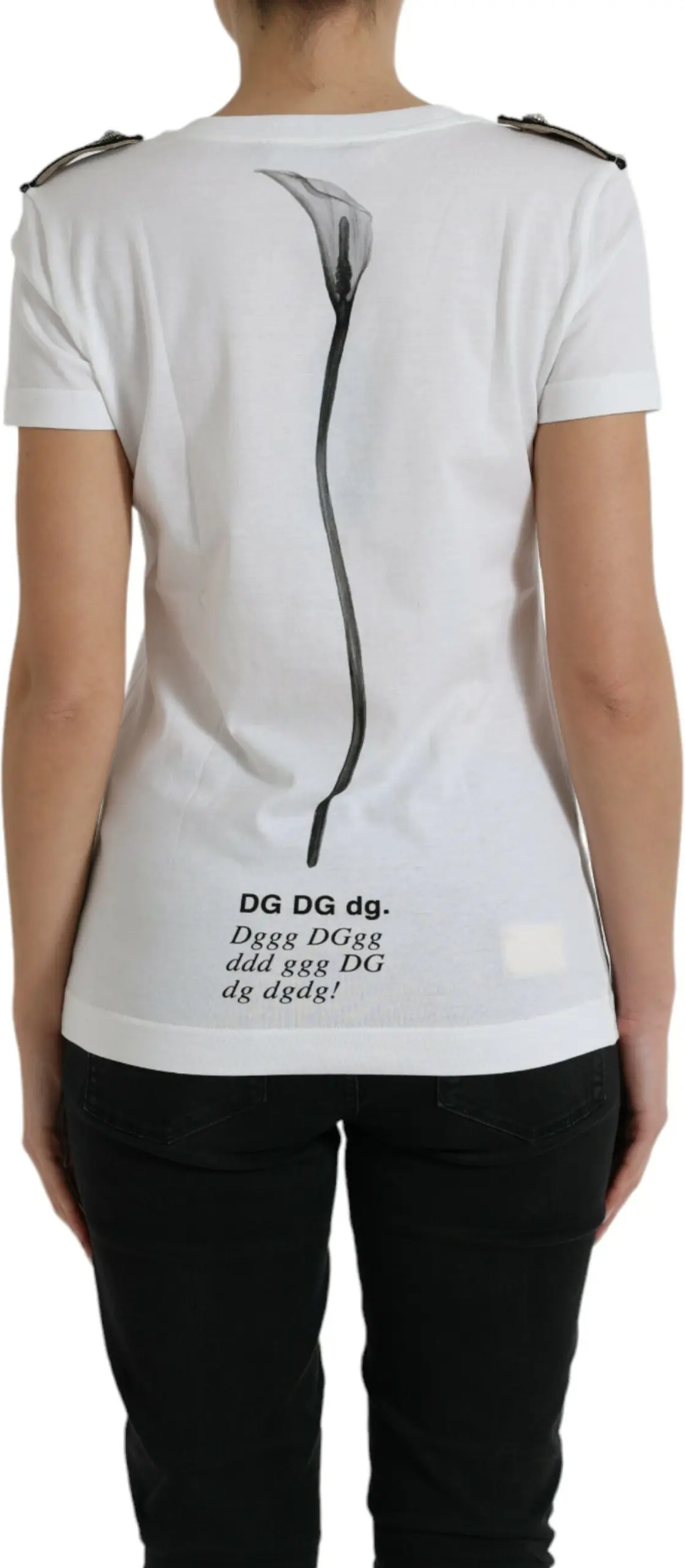 Dolce & Gabbana crewneck paxta futbolka
