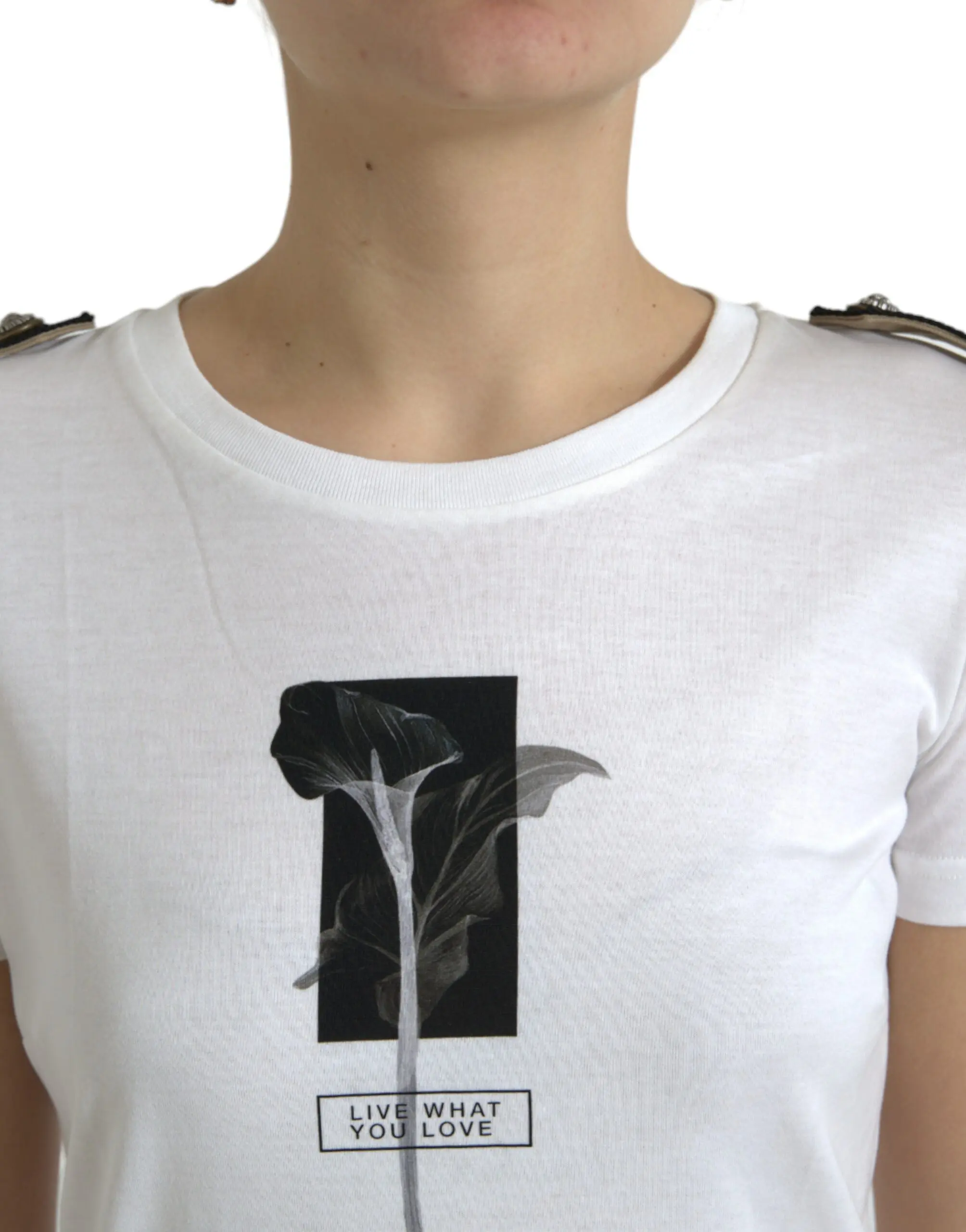 Dolce & Gabbana crewneck paxta futbolka