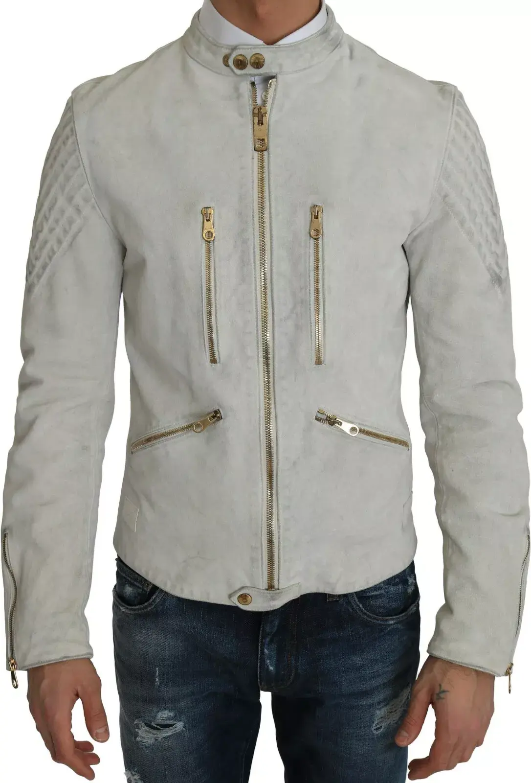 Leather Jacket Dolce & Gabbana