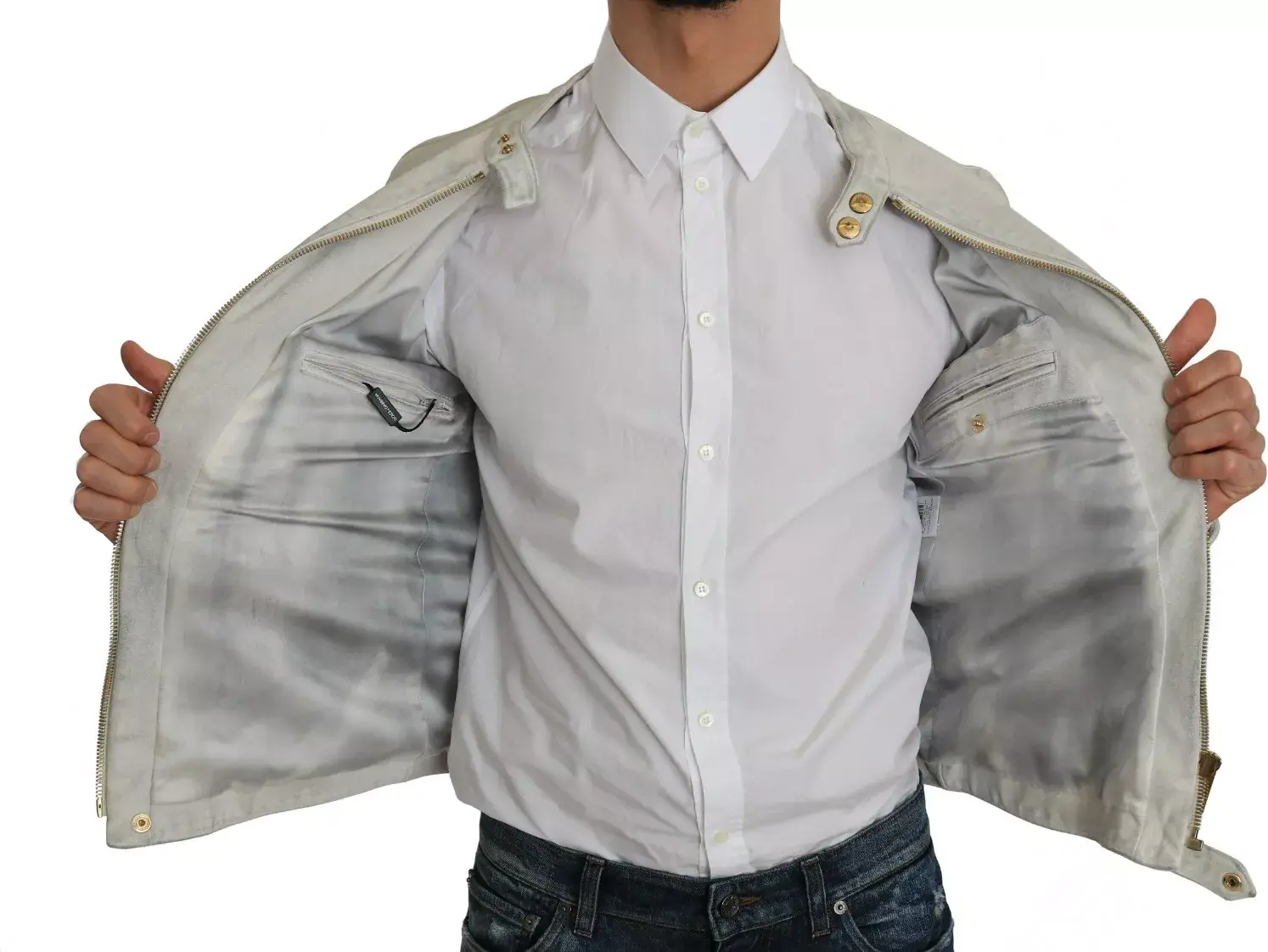 Leather Jacket Dolce & Gabbana