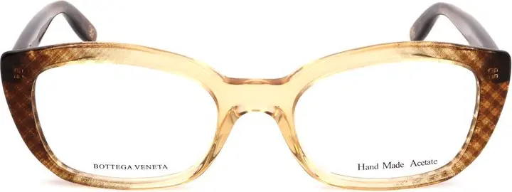 Bicolor Acetate Glasses Frames Bottega Veneta
