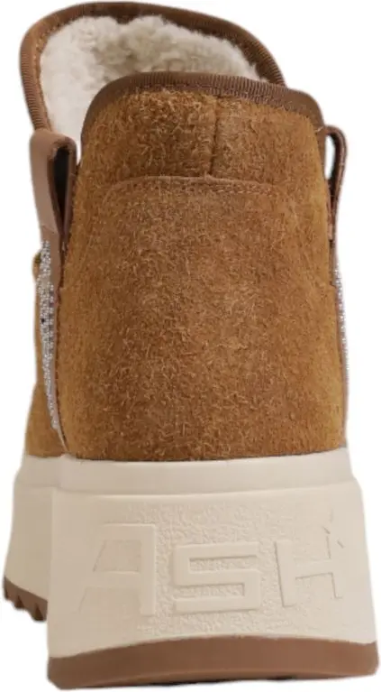 Brown Suede Leather Ankle Boots by Ash
