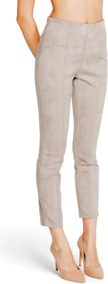 Gray Polyester Leggings Street One