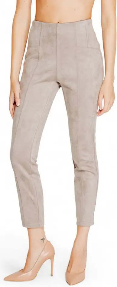 Gray Polyester Leggings Street One