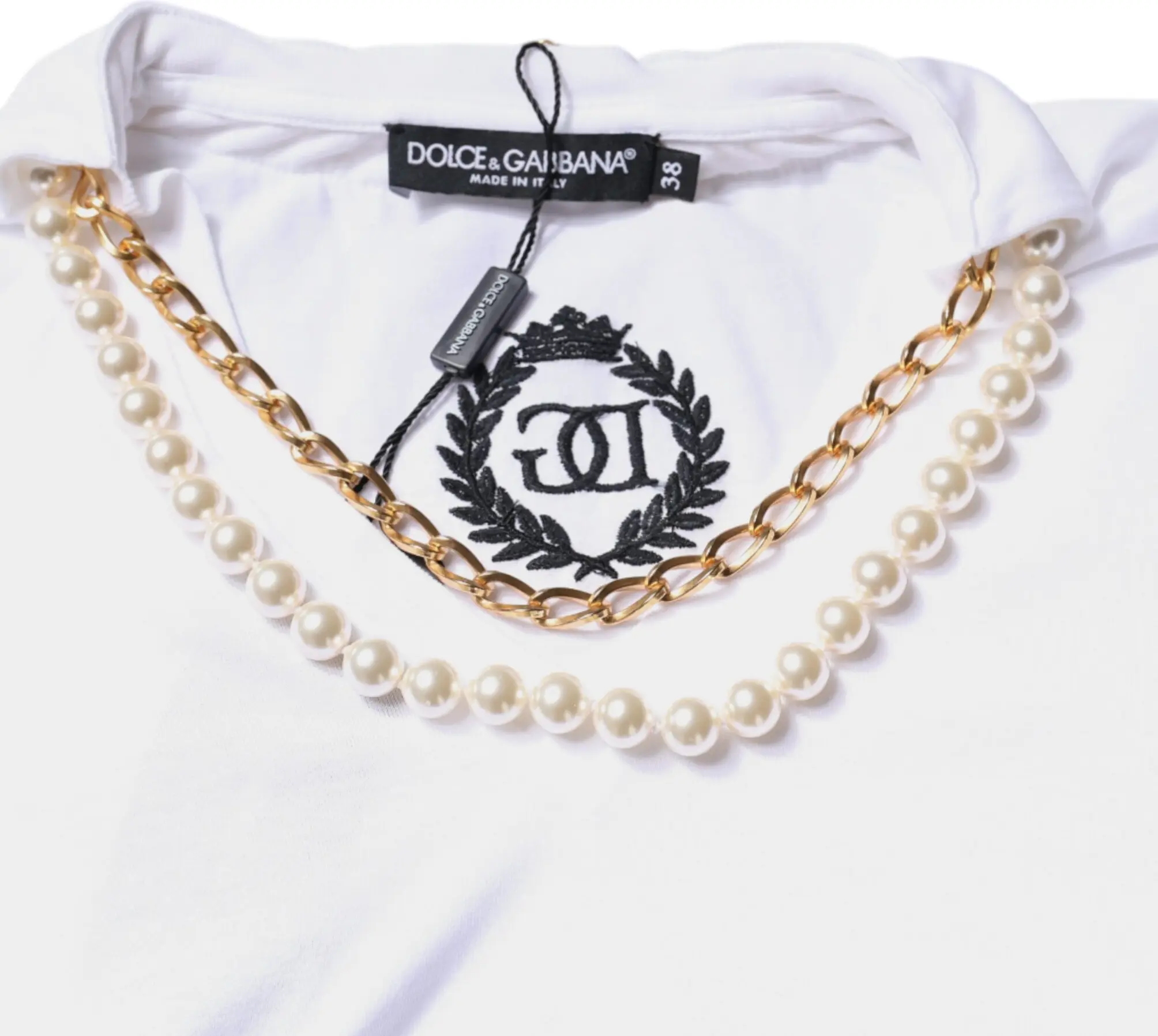 Qisqa yengli futbolka Dolce & Gabbana