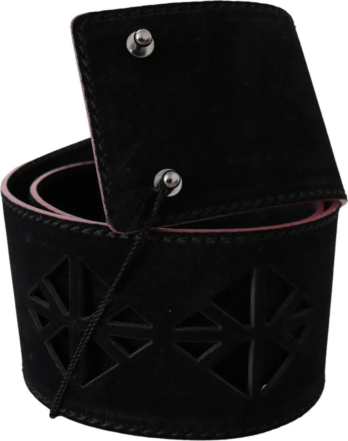 Belt Costume National Fashion Belt with Metal Accents