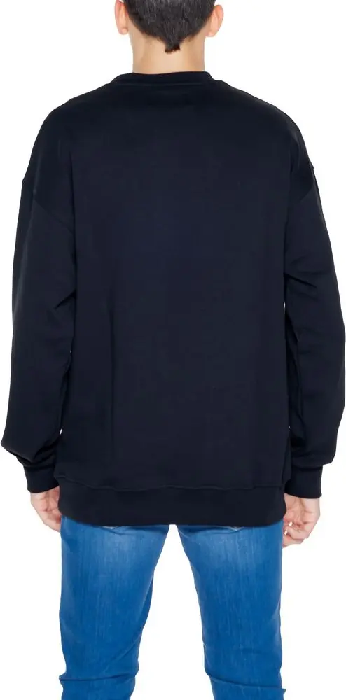 Black Cotton Sweatshirt - Underclub