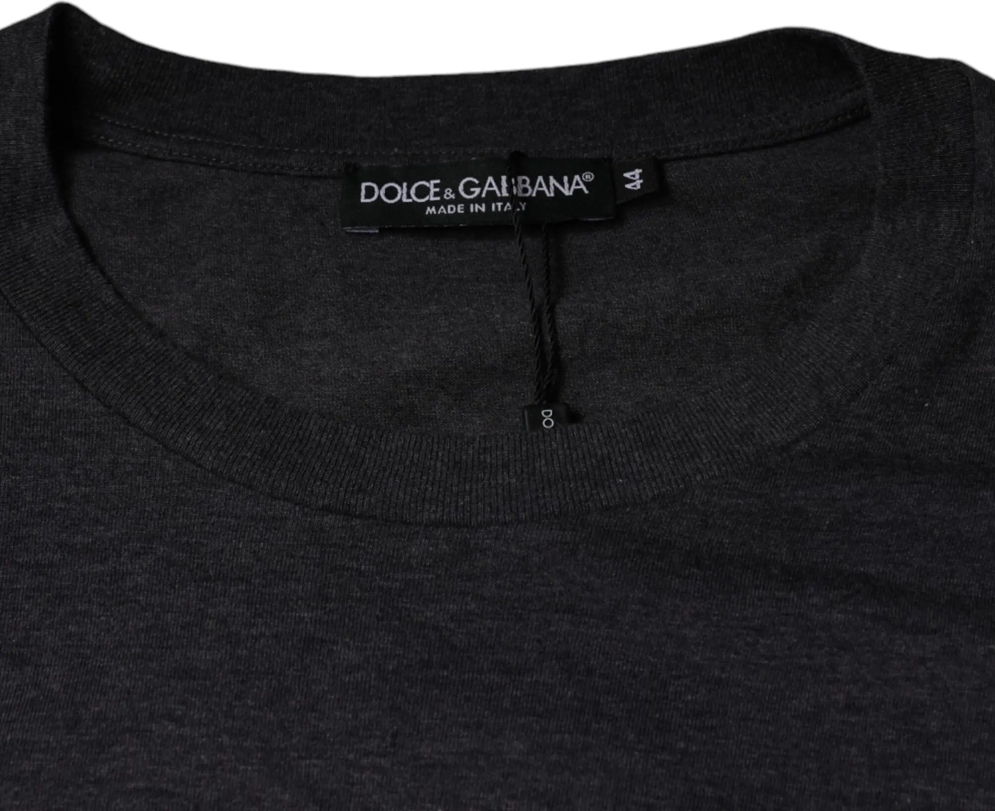 Футболка с круглым вырезом из хлопка Dolce & Gabbana