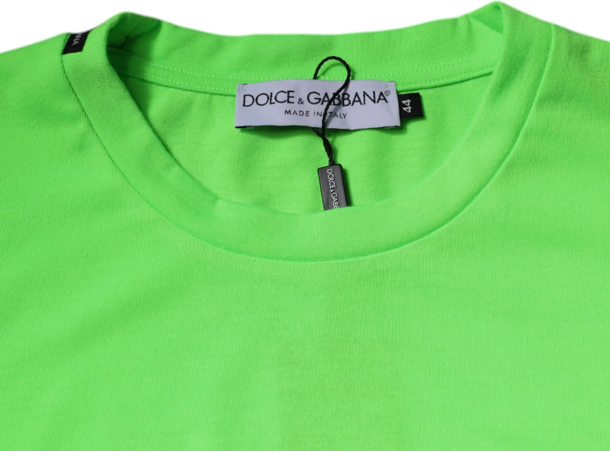 Футболка с круглым вырезом из полиэстера Dolce & Gabbana