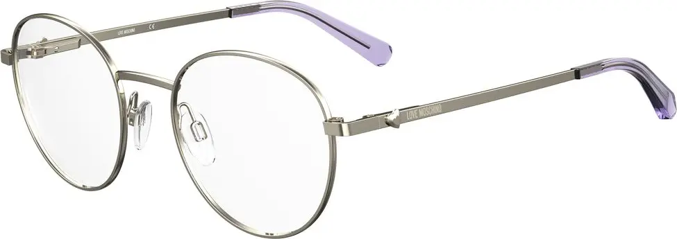 Eyeglasses LOVE MOSCHINO Purple Metal Glasses (Frames)
