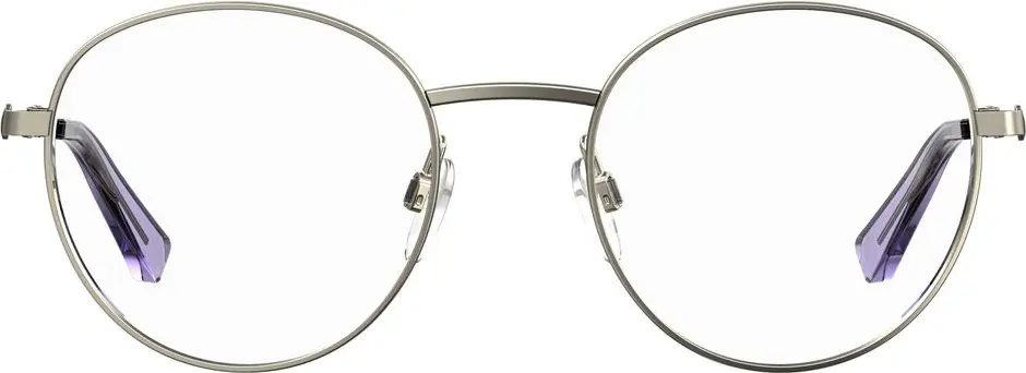LOVE MOSCHINO ko'k rangdagi metall ko'zoynak (ramkalar)