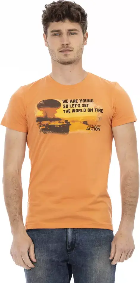 Cotton T-Shirt Trussardi