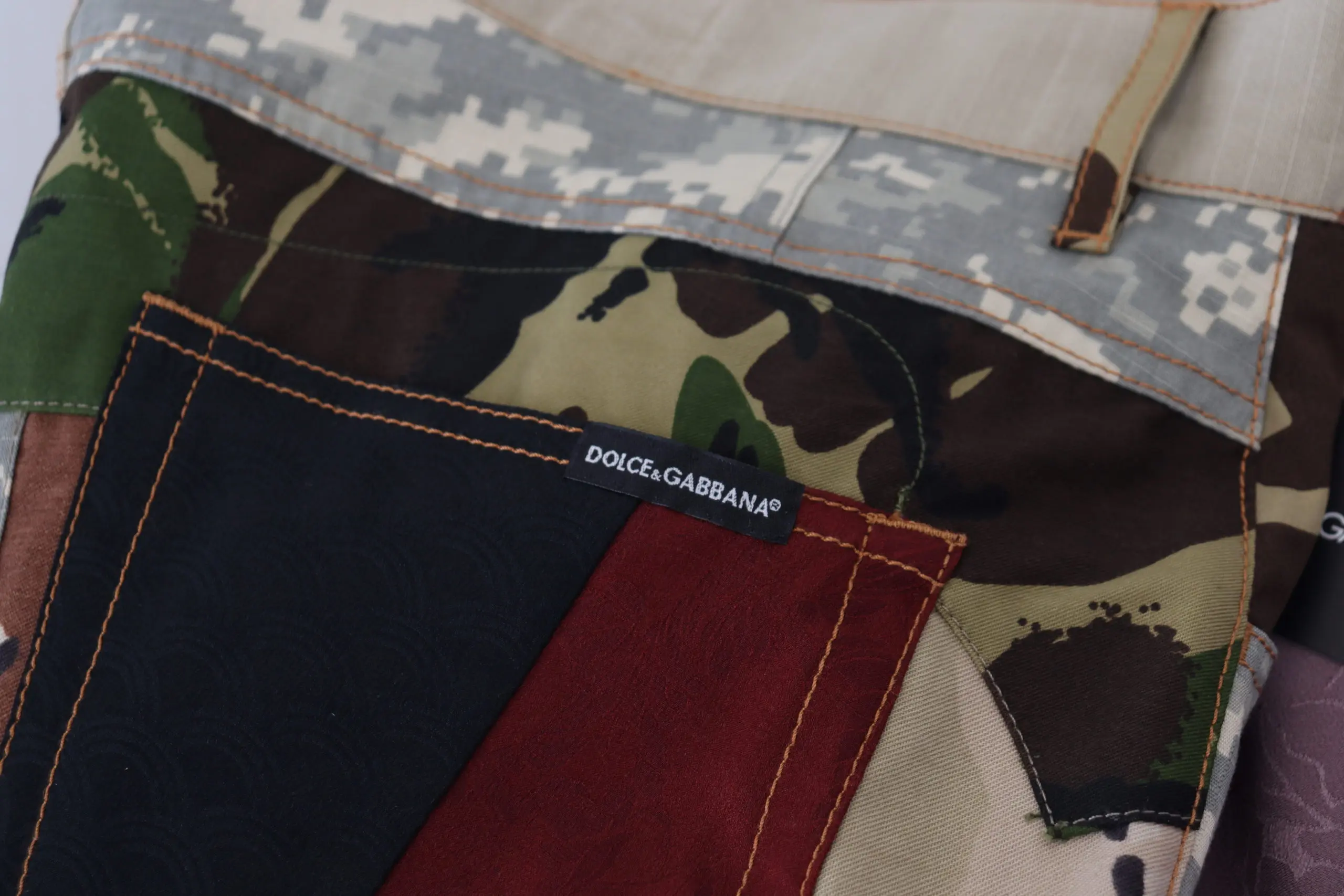 Jinsi Dolce & Gabbana Patchwork Denim