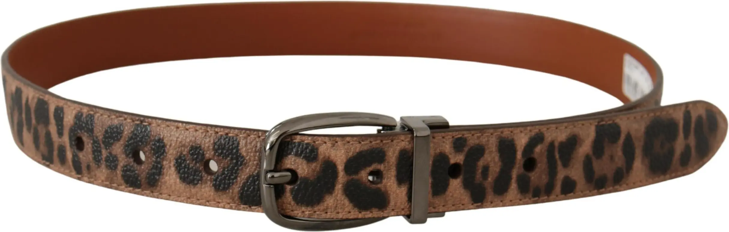 Belt Dolce & Gabbana Elegant Engraved Leather Belt