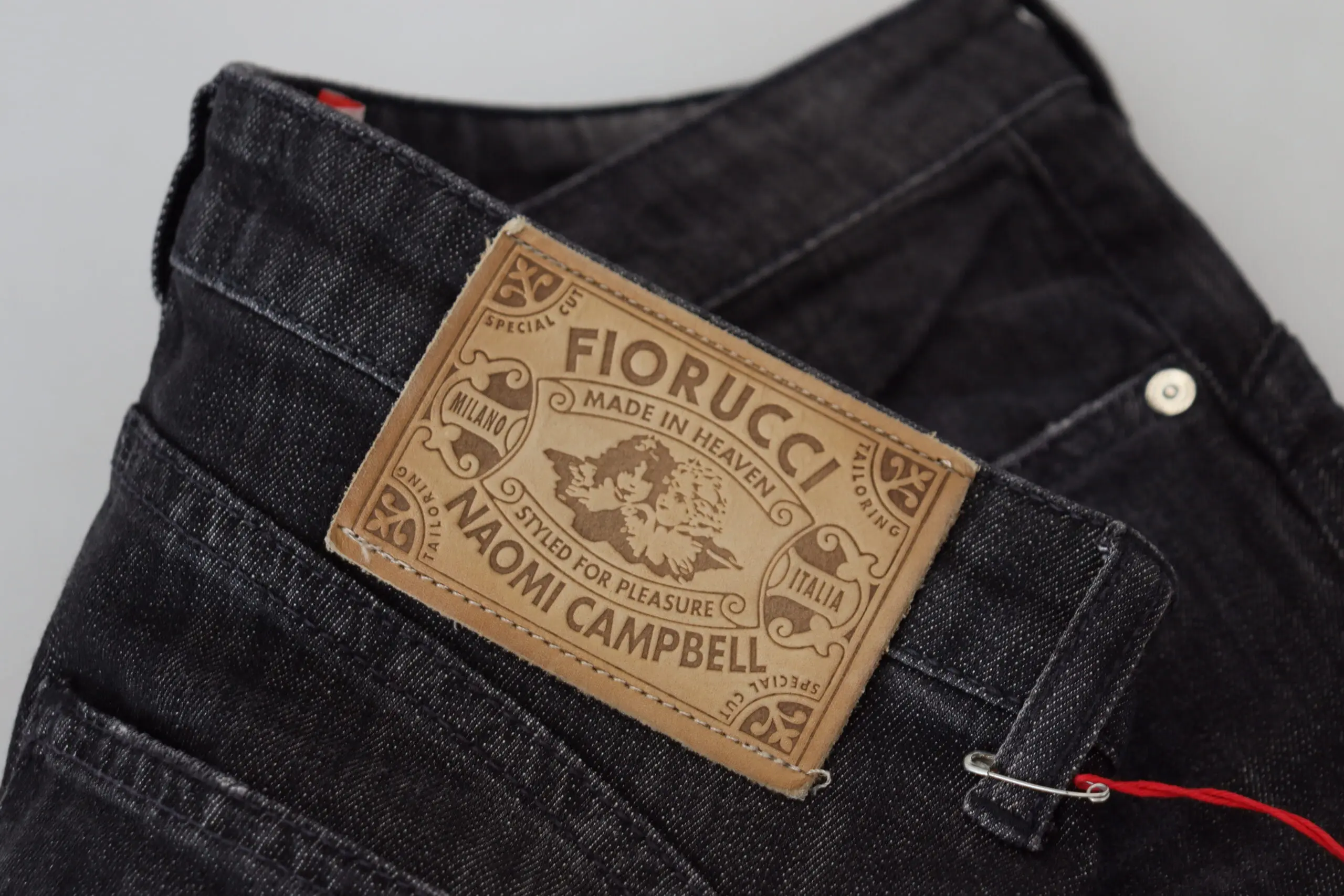 Джинсы Fiorucci Черные хлопковые с низкой талией скинни женские повседневные