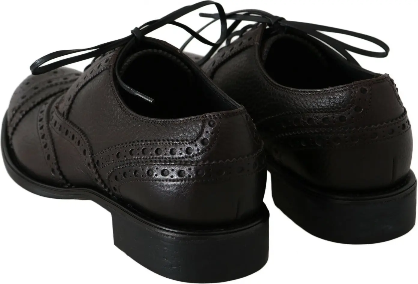 Dolce & Gabbana'dan jig'och rangli charmdan tayyorlangan Wingtip Derby rasmiy poyabzali