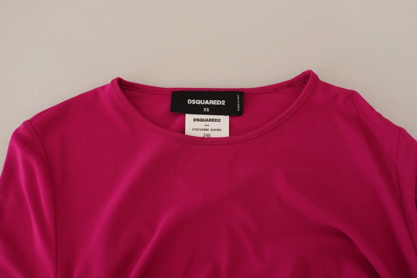 Мини-платье с драпировкой Dsquared2