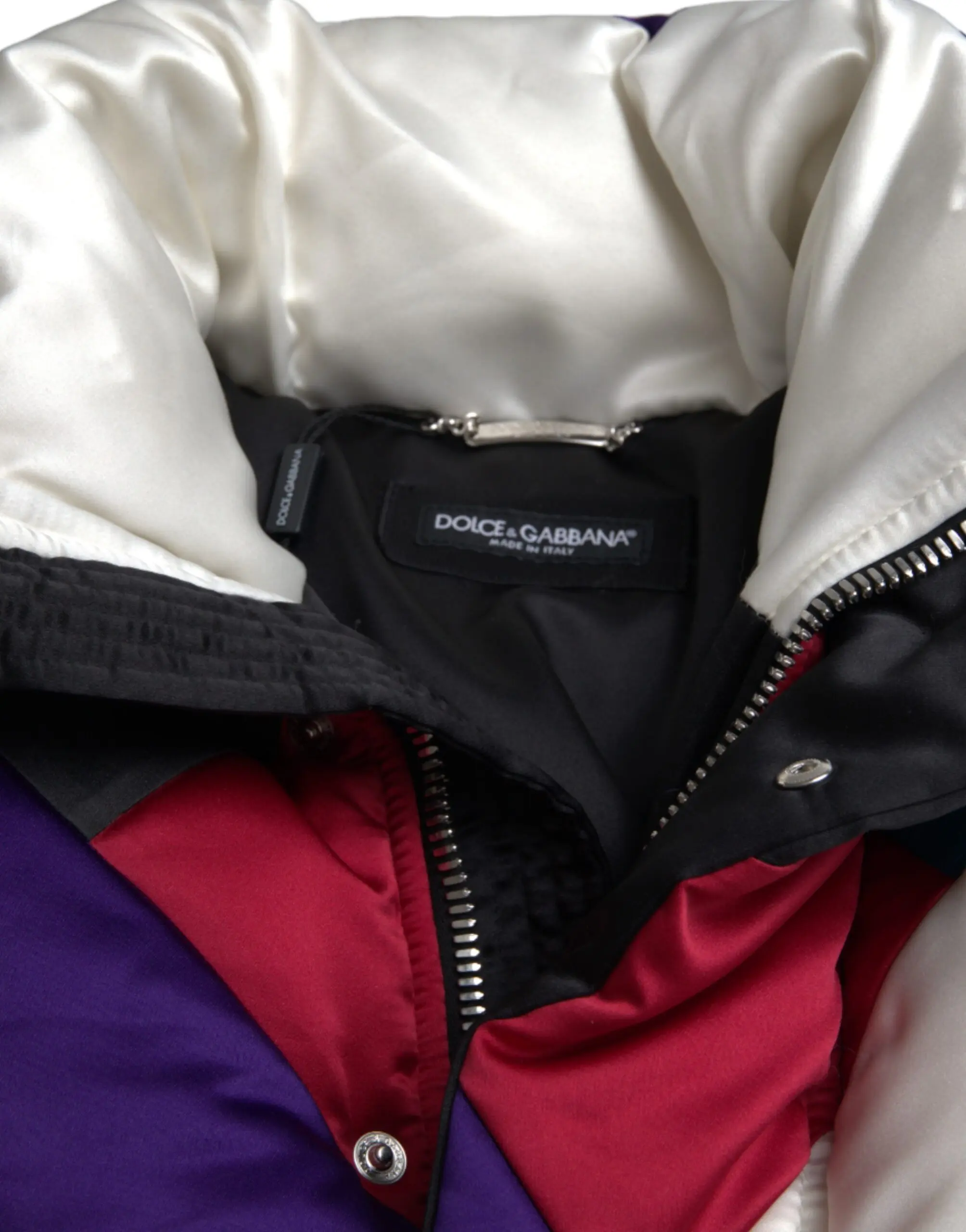 Ветровка Dolce & Gabbana Multicolor Logo Windbreaker Puffer Jacket