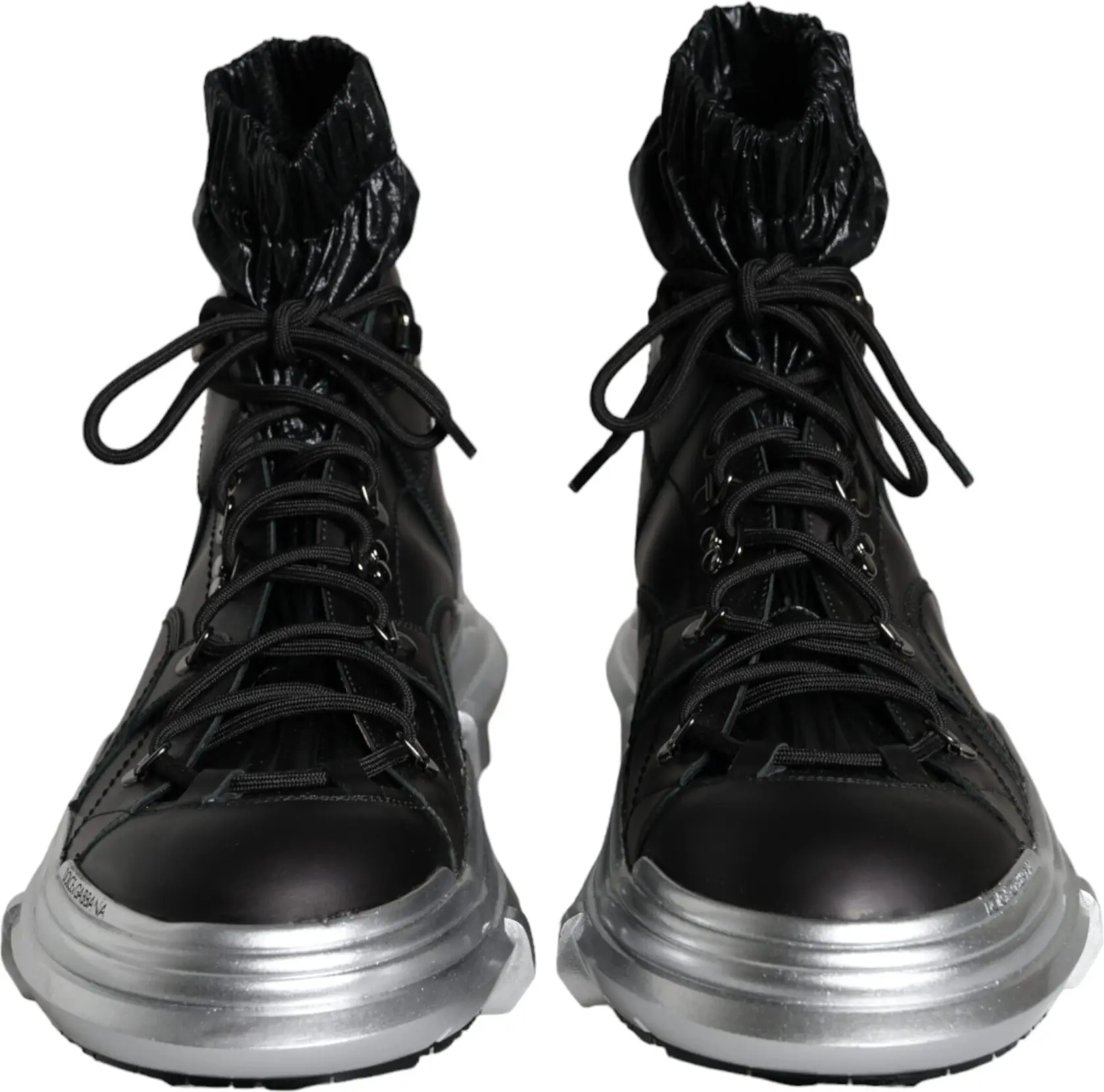 Черные кроссовки Galileo High Top из нейлона