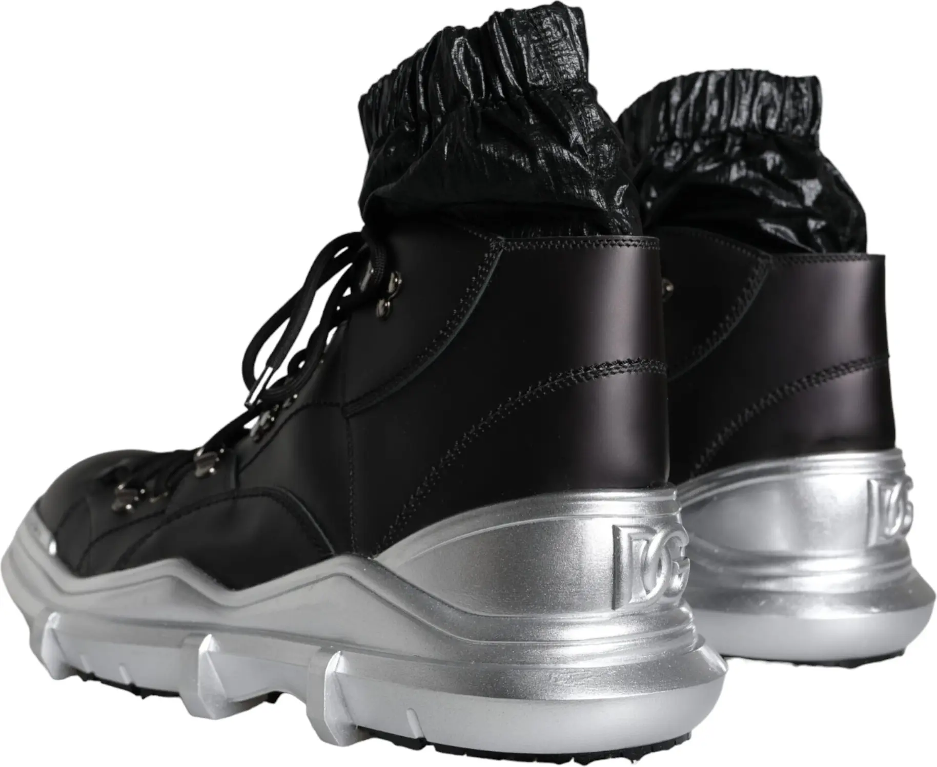 Черные кроссовки Galileo High Top из нейлона