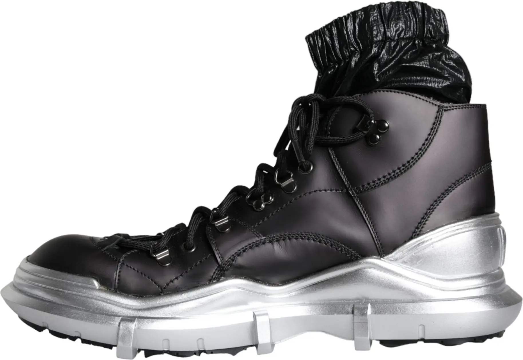 Черные кроссовки Galileo High Top из нейлона