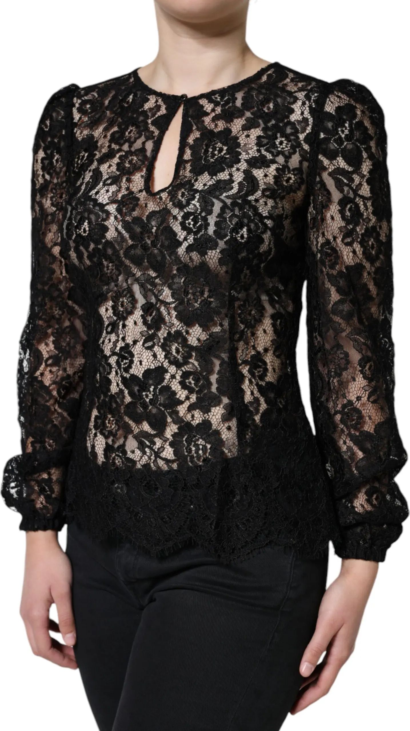 Dolce & Gabbana Uzoq yengli bluzkasi