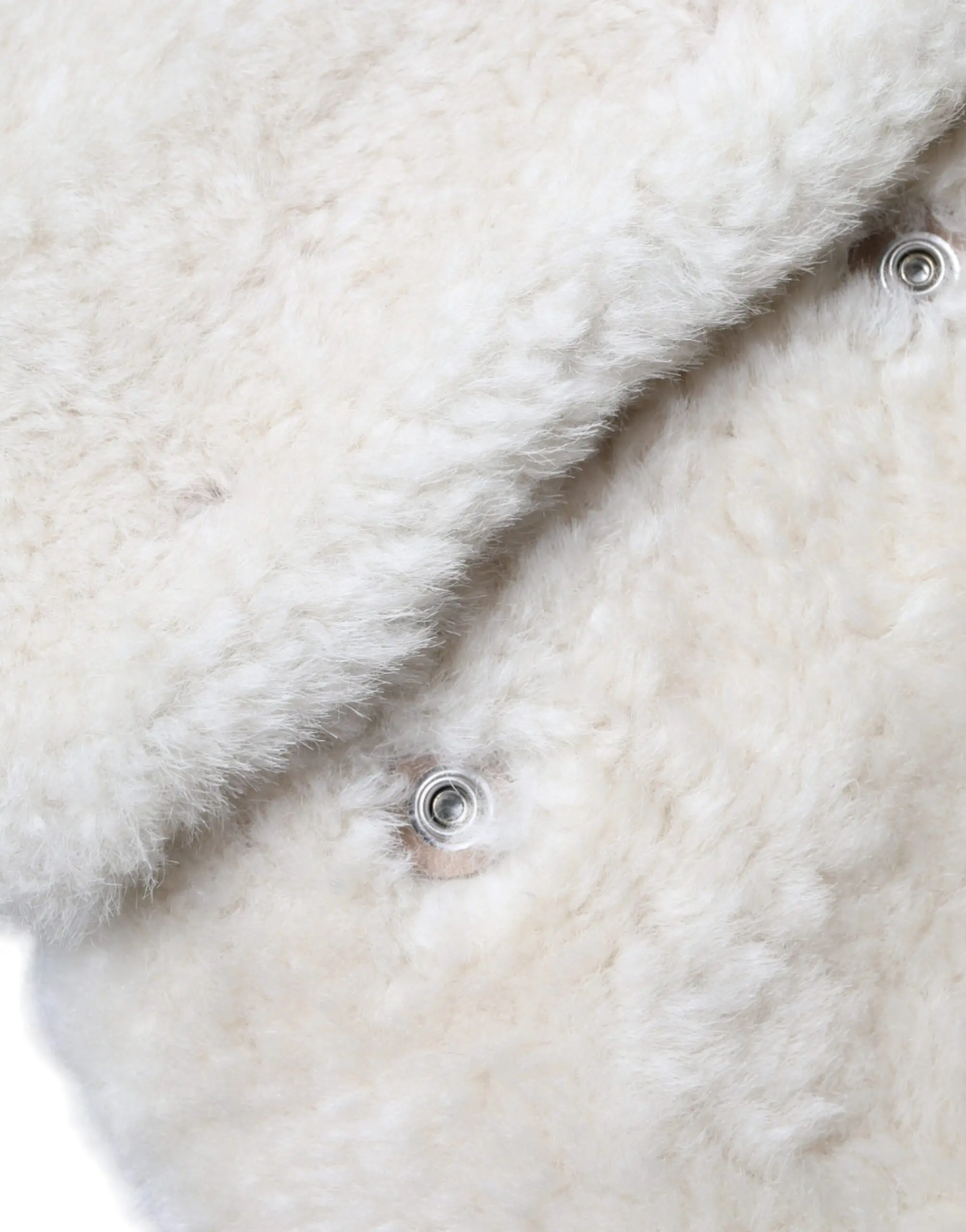 White WARRENFORD Shearling Vest Coat Jacket Burberry