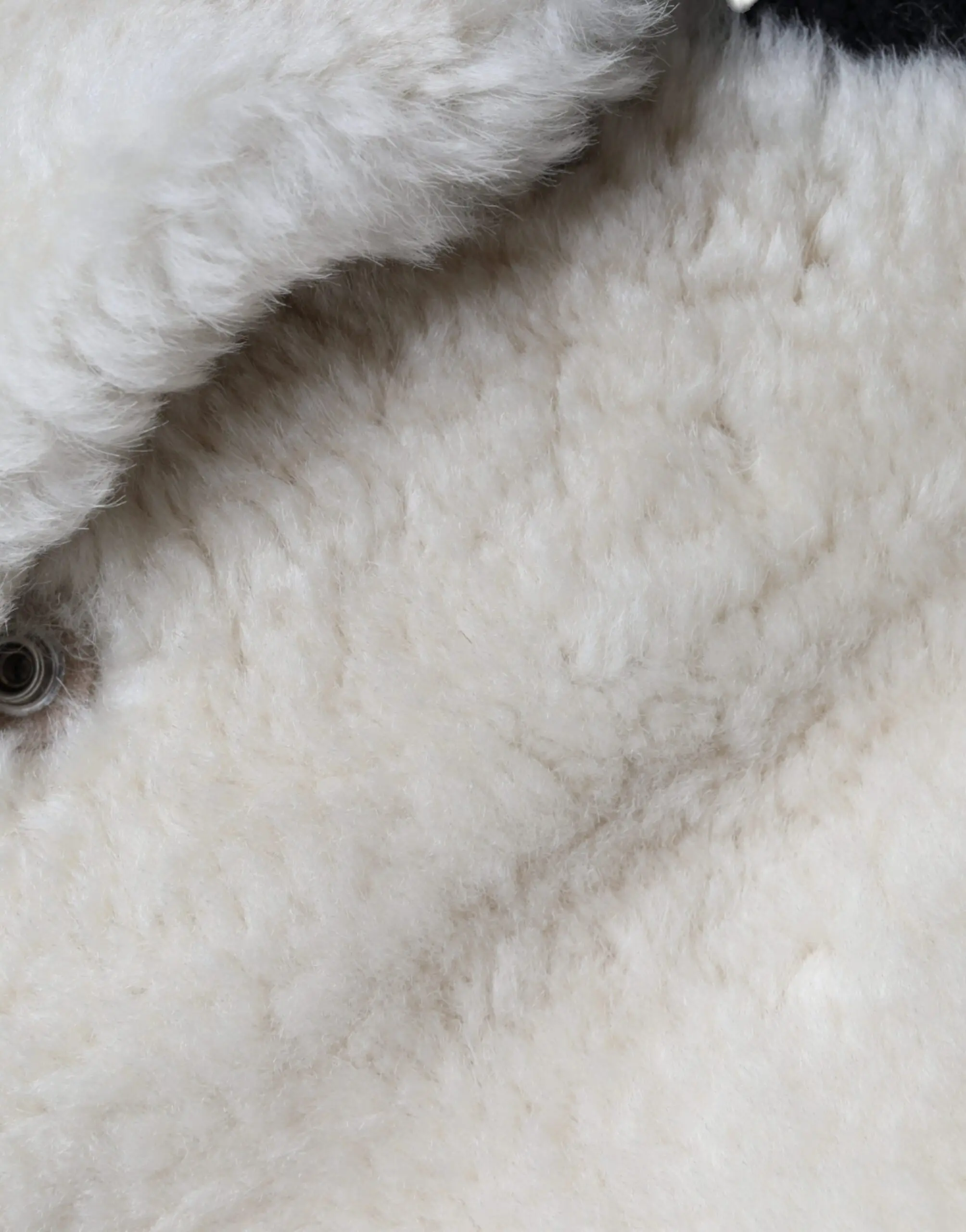 White WARRENFORD Shearling Vest Coat Jacket Burberry