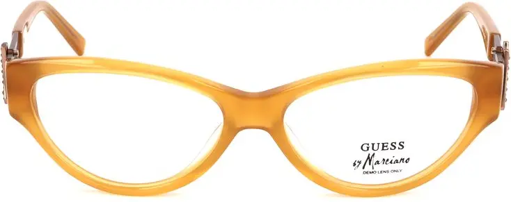 Orange Plastic Glasses Frames Marciano By Guess