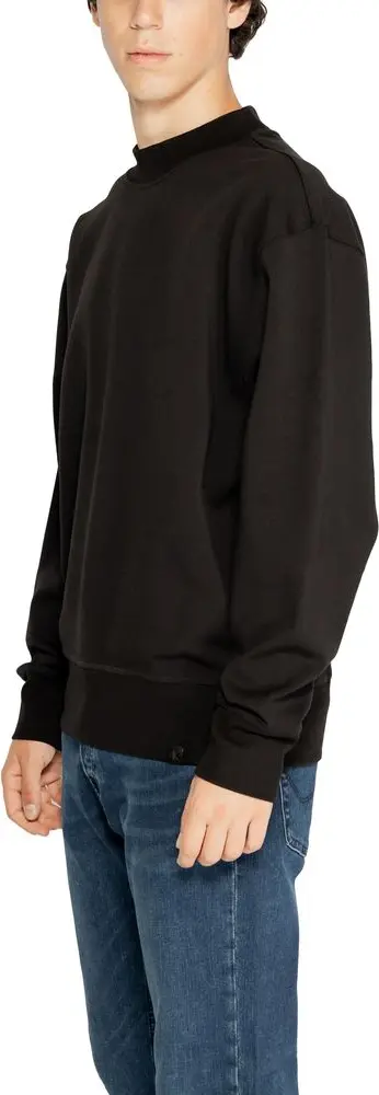 Calvin Klein Jeans Black Recycled Cotton Sweatshirt