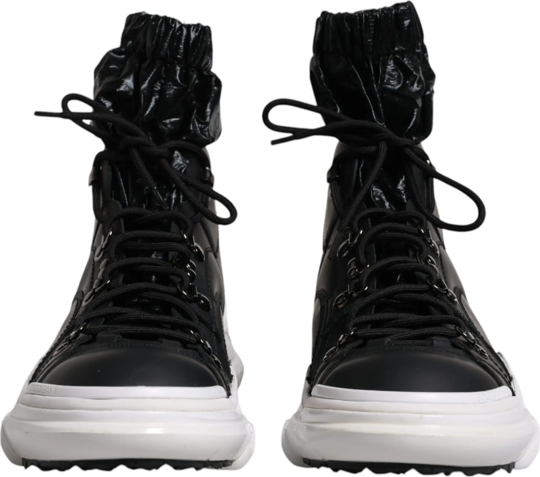 Black Nylon Galileo High Top Sneakers Shoes Dolce & Gabbana