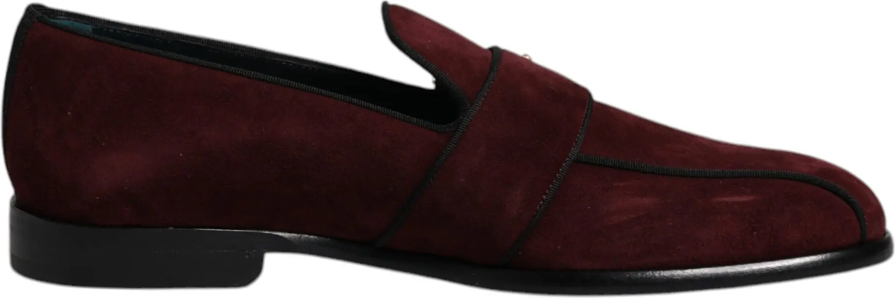 Bordeaux Suede Loafers Dolce & Gabbana
