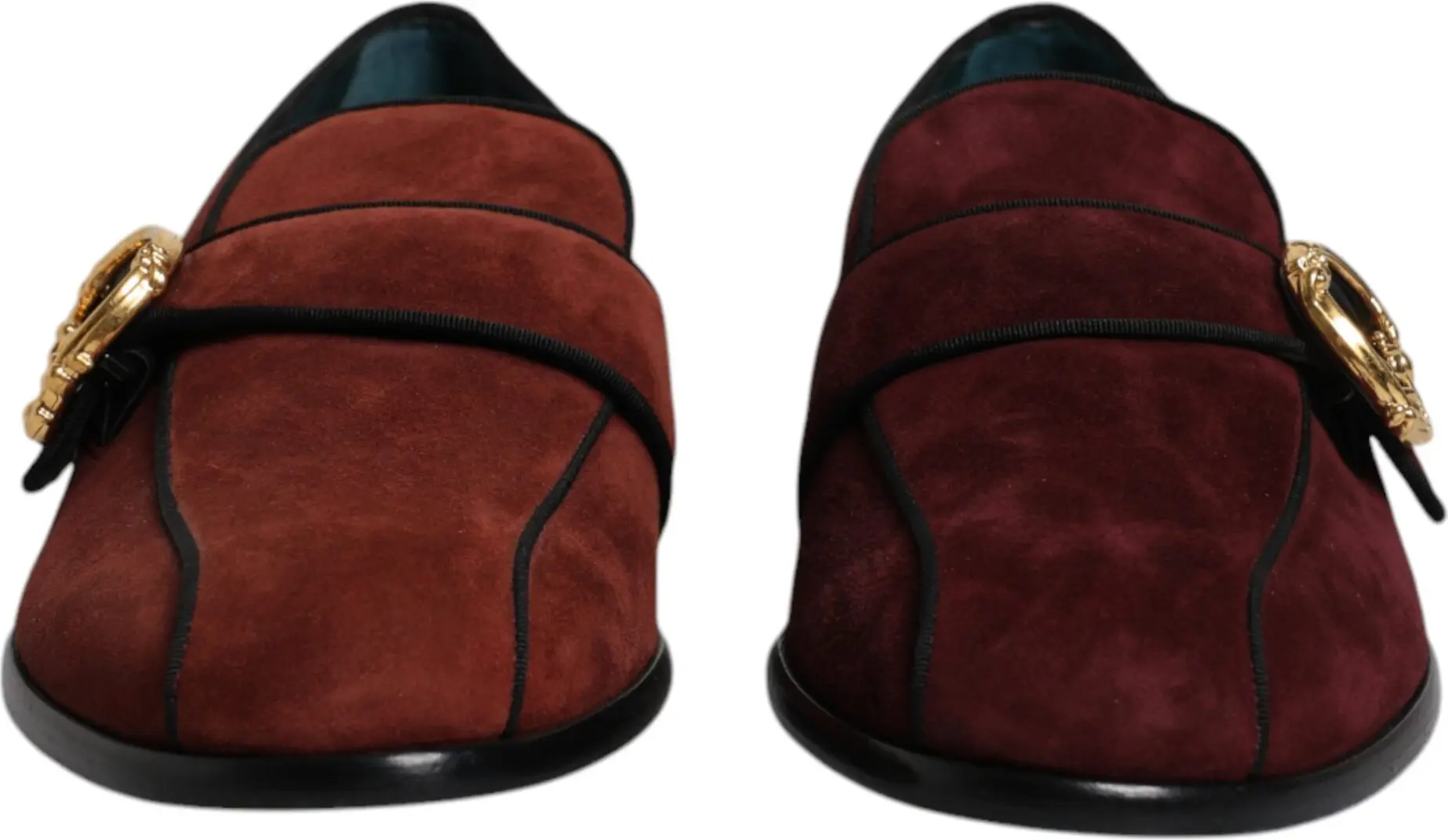 Bordeaux Suede Loafers Dolce & Gabbana