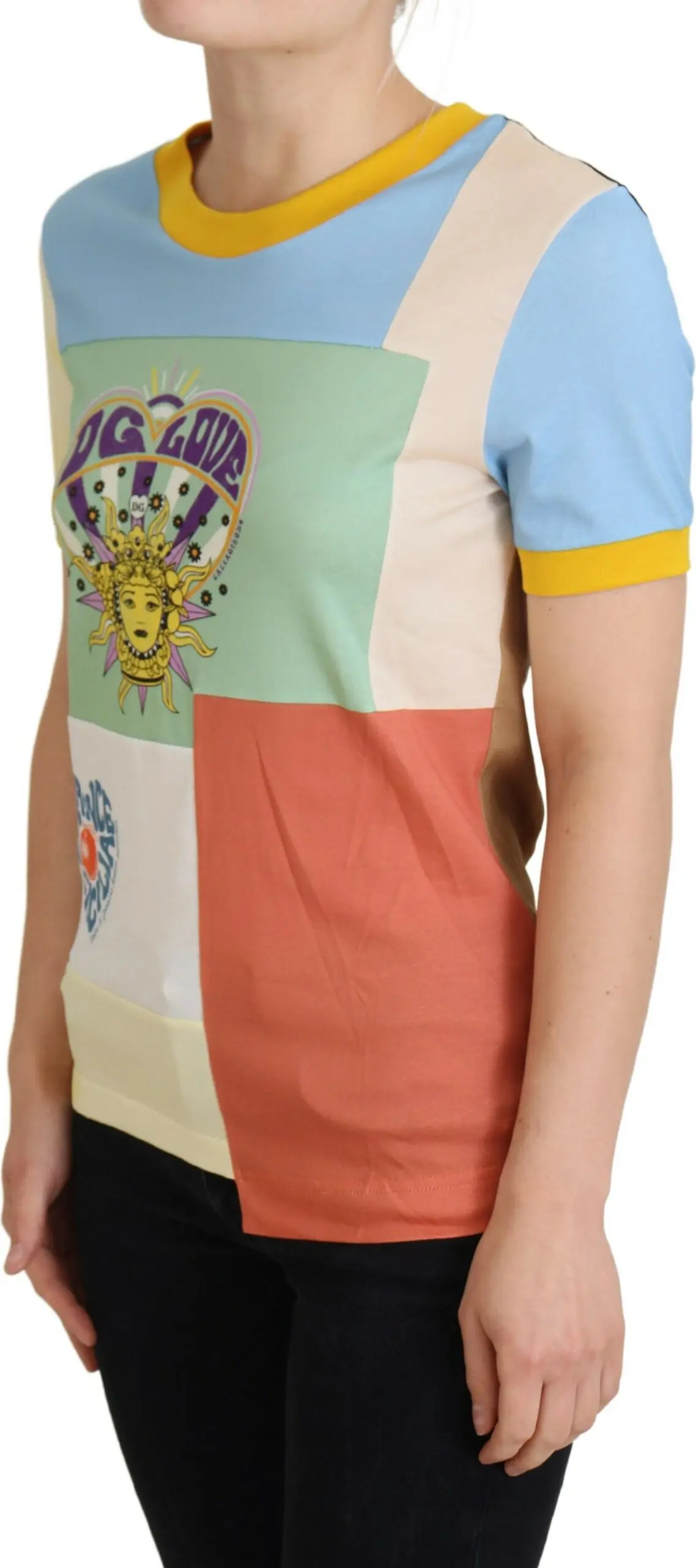 Dolce & Gabbana yuqori futbolkasi